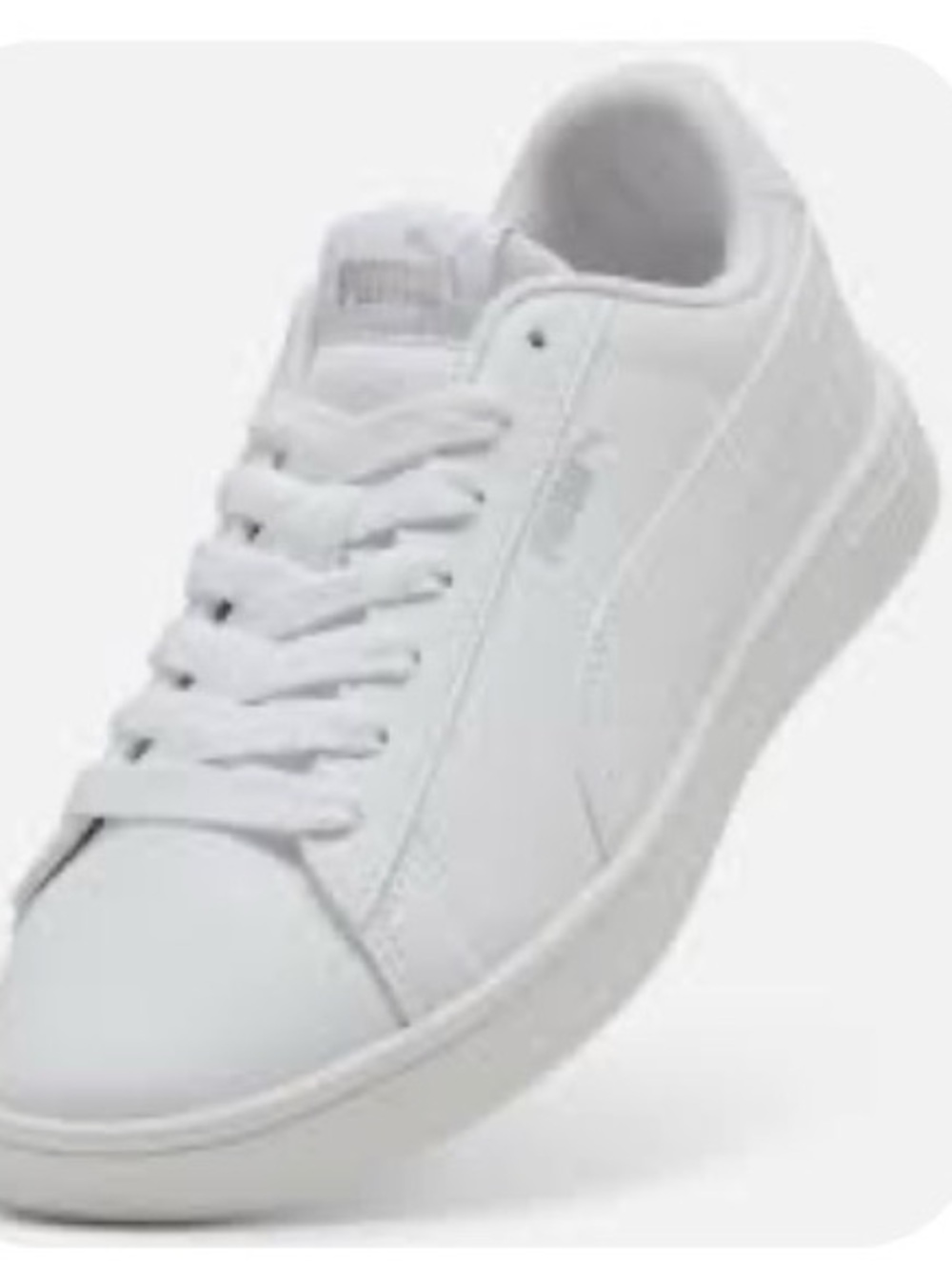 All white Puma Smash v2 L BNWB size 8 men’s / 10 women’s